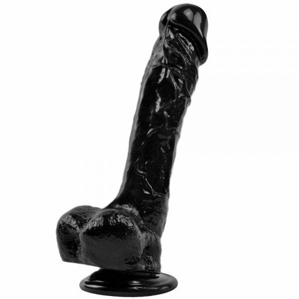 VSCNovelty Gerçekçi Siyah Penis – 18 cm