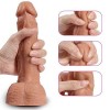 İleri Geri Hareketli Şarjlı Titreşimli Dildo 21 cm