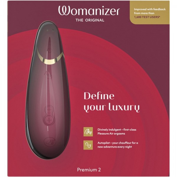 Womanizer Premium 2 Klitoral Klitoris Emme Vibratörü