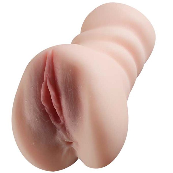 Anal ve Vajinal Çift Girişli Gerçekçi Mastürbatör