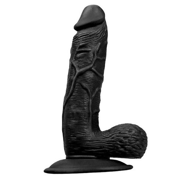 Noctis Gerçekçi Realistik Testisli Zenci Dildo -18 cm