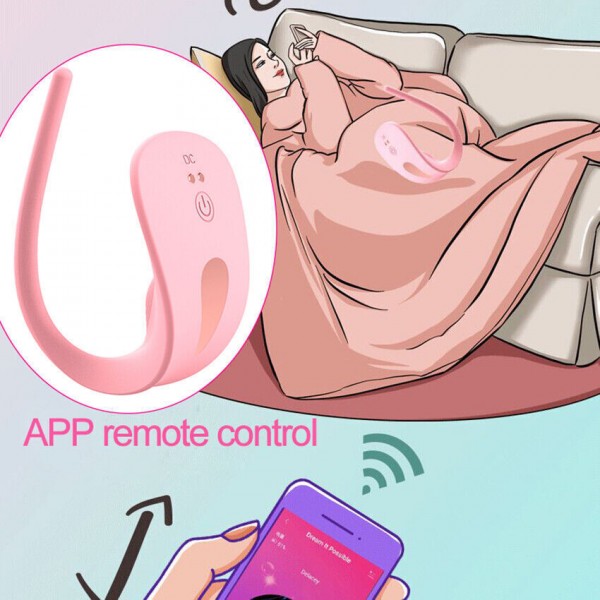 APP Uzaktan Kumanda Titreşimli Külot C-String