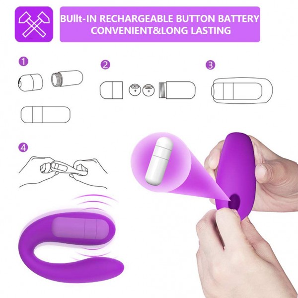 S-Hande Vebe Çiftler İçin Mini Titreşimli Vibratör – Hafif ve Ergonomik Tasarım