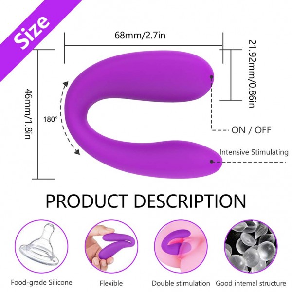 S-Hande Vebe Çiftler İçin Mini Titreşimli Vibratör – Hafif ve Ergonomik Tasarım