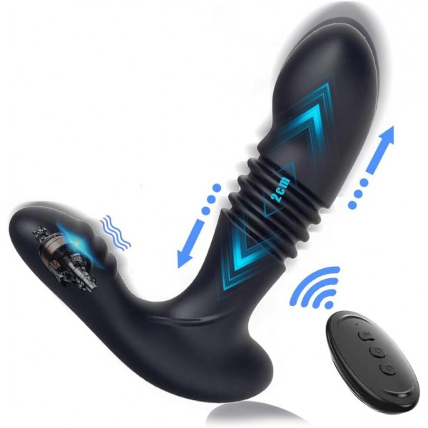 İleri Geri Hareketli Şarjlı Uzaktan Kumandalı G Spot Vibratör