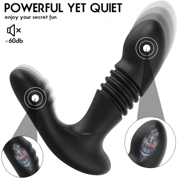 İleri Geri Hareketli Şarjlı Uzaktan Kumandalı G Spot Vibratör