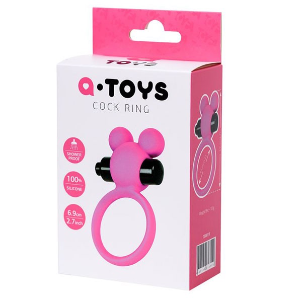 A-Toys by TOYFA Pikle Pembe Penis Halkası 6,9 Cm