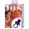 JOS PERY Penis Halkası, silikon, mor, 9 cm