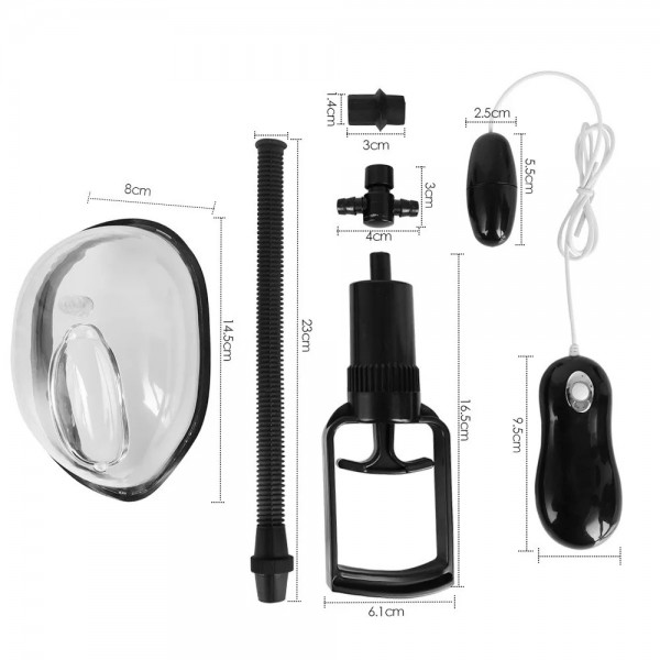 Xuanai Titreşimli Klitoral Vajina Pompası