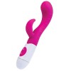 Nessy Klitoral Uyarıcı Vibratör, silikon, pembe, 20 cm