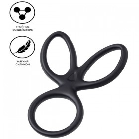 Kraken Üçlü Penis Halkası – Yumuşak Silikon ve Yoğun His