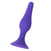A-Toys Mor Silikon Anal Plug – Başlangıç Seviyesi, Vantuzlu ve Güvenli Tasarım