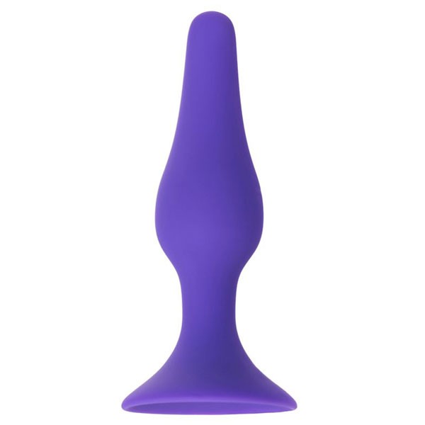 A-Toys Mor Silikon Anal Plug – Başlangıç Seviyesi, Vantuzlu ve Güvenli Tasarım