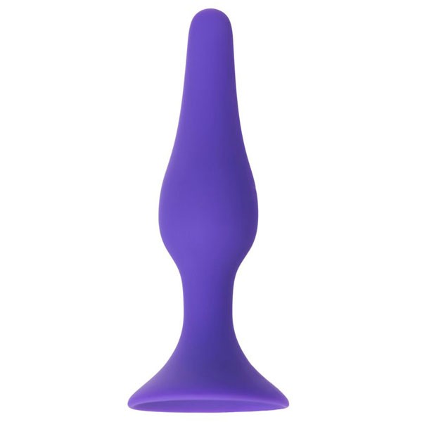 A-Toys Mor Silikon Anal Plug – Başlangıç Seviyesi, Vantuzlu ve Konforlu Tasarım