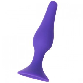 A-Toys Mor Silikon Anal Plug – Başlangıç Seviyesi, Vantuzlu ve Konforlu Tasarım