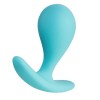 Toyfa Blob Anal Plug, silikon, mavi, 6 cm