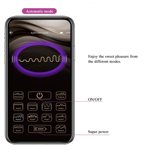 Pretty Love Telefon Kontrollü G Spot Giyilebilir Vibratör