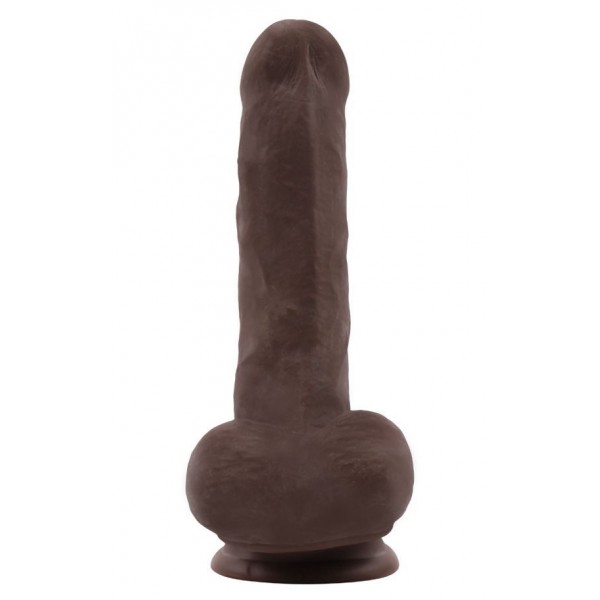 Gerçekçi Kahverengi Yapay Penis 20 x 4,5 cm