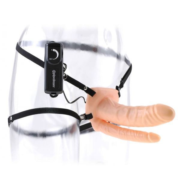 Fetish Fantasy Double Penetrator Titreşimli İçi Boş Penis