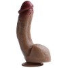 Love Toy Çift Katmanlı Platin Dildo 19 Cm