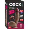 Love Toy Çift Katmanlı Platin Dildo 19 Cm