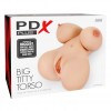 Büyük Göğüslü Yarım Vücut Mastürbatör - PDX Big Titty Torso (5.8 kg)