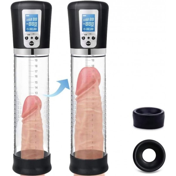 Dijital Göstergeli Elektrikli Otomatik Penis pompası