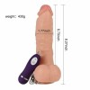 Shequ Adam Vibrating Realistik Titreşimli Dildo 21 cm