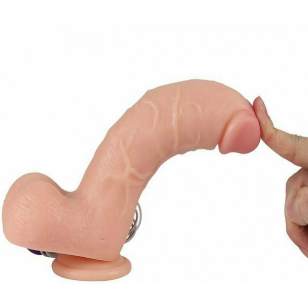 Shequ Adam Vibrating Realistik Titreşimli Dildo 21 cm