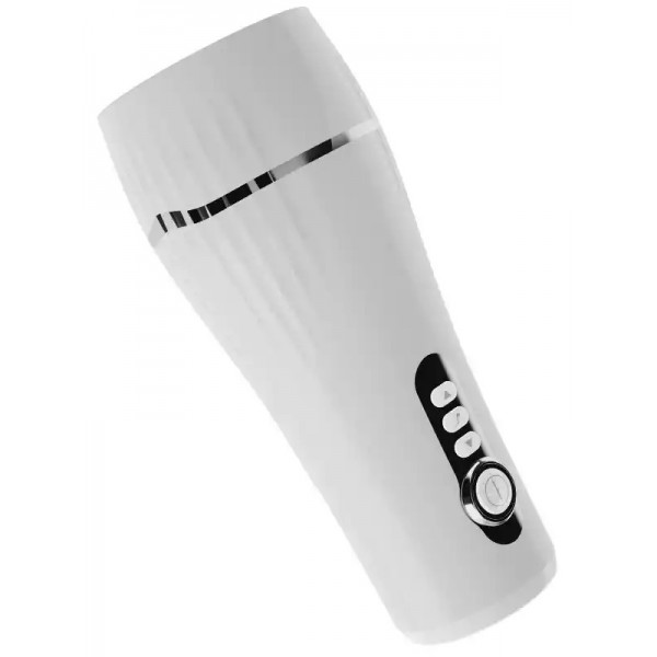 Titreşimli Sesli Şarjlı Kupa Vajina Mastürbatör