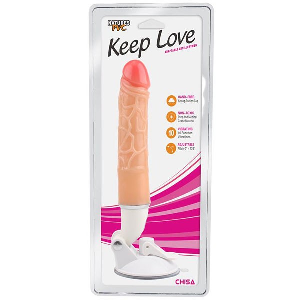 Chisa Keep Love Flexible Bomber 25 Cm Vantuzlu Vibratör