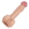 Damarlı Yumuşak Dokulu Realistik Dildo - 18 Cm