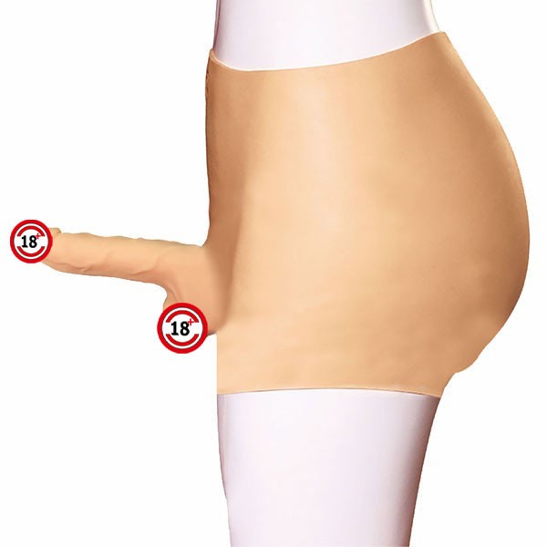 Giyilebilir Belden Bağlamalı Penis 19 Cm