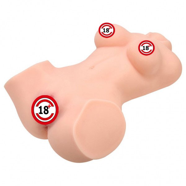 Gerçekçi Yarım Vücut Mastürbatör - 6 kg