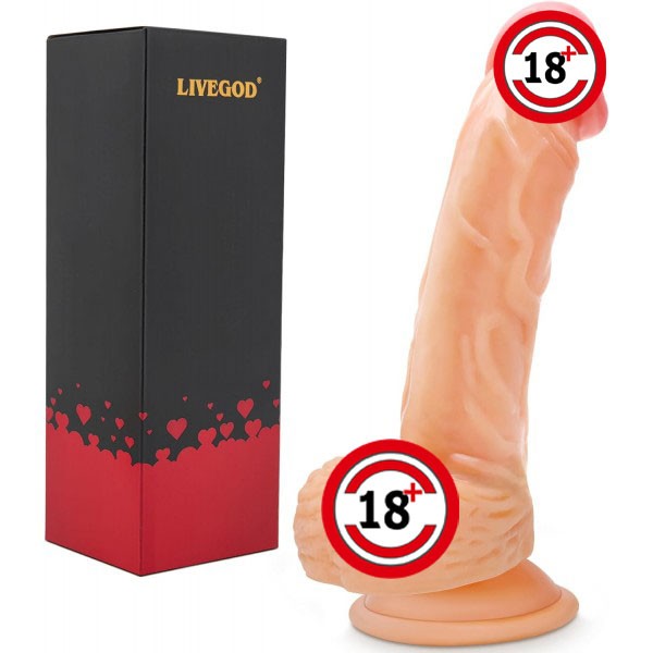 Doğallığı İle Büyüleyen Gerçekçi Yapay Penis - 20 Cm