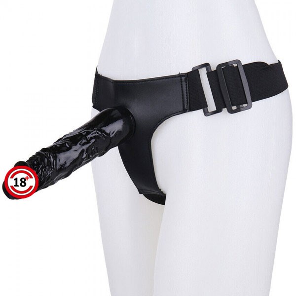 Harness Wearable Dildo Strap-On -19 Cm