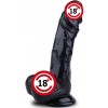 Realistik Zenci Dildo 22 Cm
