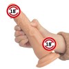 7 Modlu Titreşimli Realistik Penis - 18 Cm