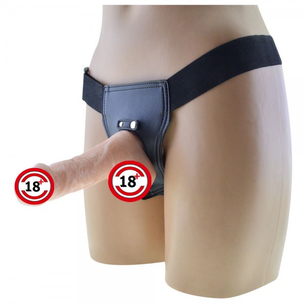 Yapay Belden Bağlama Penis - 15 cm