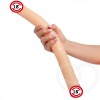 Çift Taraflı Damarlı Dildo - 45 cm