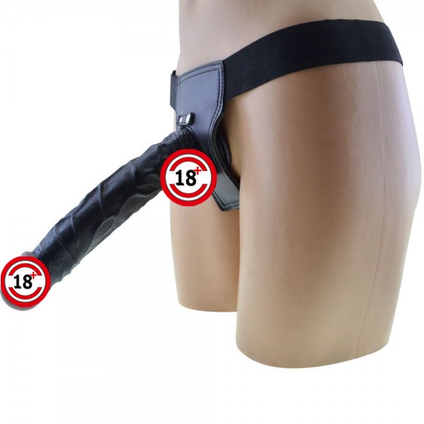 Uzun Belden Bağlamalı Realistik Penis - 22 cm