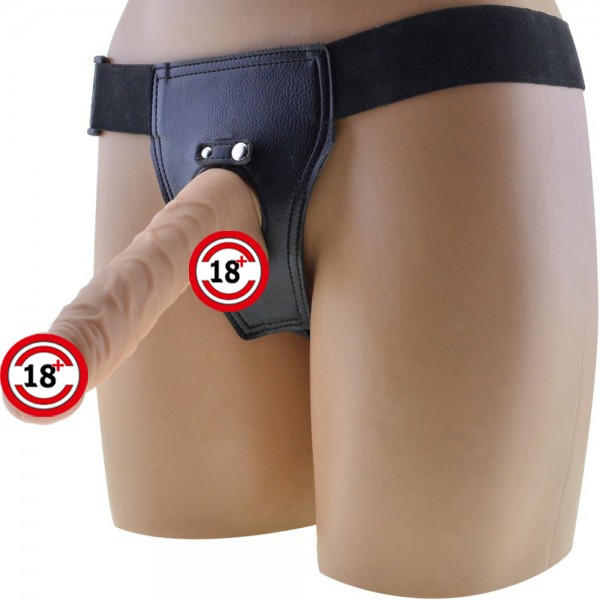 İdeal Realistik Belden Bağlamalı Anal Penis - 18 cm