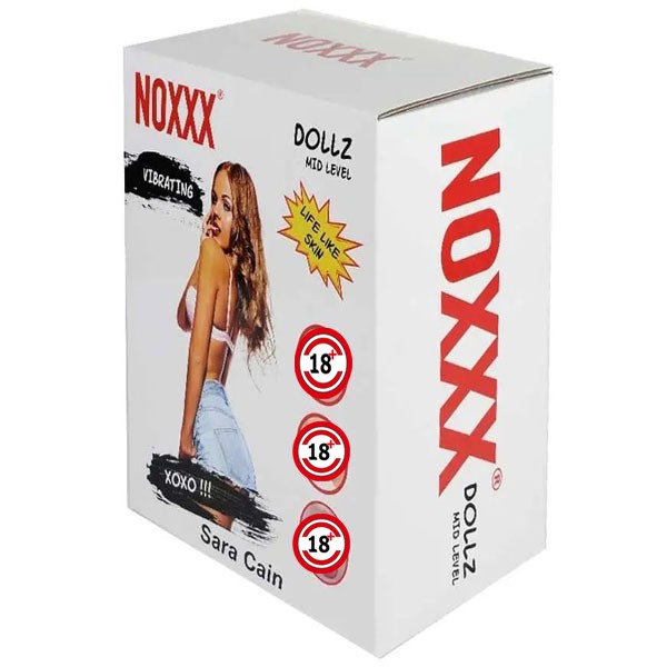 Sara Cain 3D Yüzlü Reslistik Vajina Anüslü 3 İşlevli Şişme Kadın