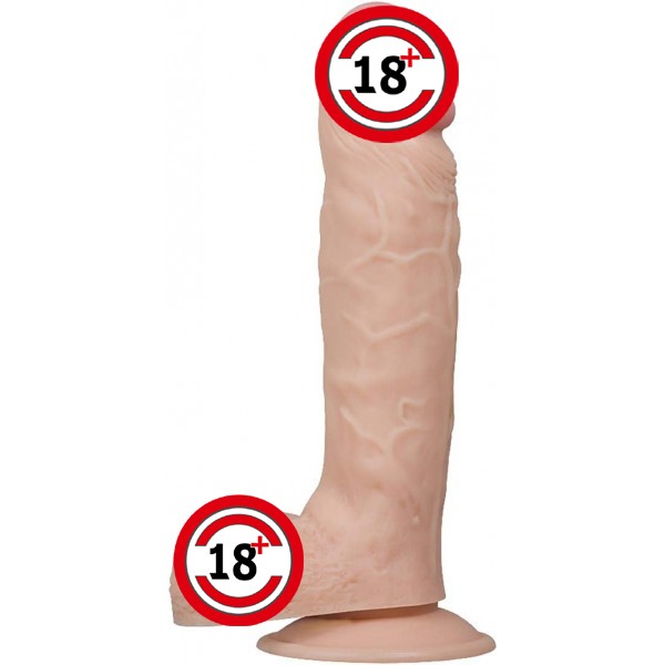 Dickdo Gerçekçi Testisli Dildo Penis - 23 cm