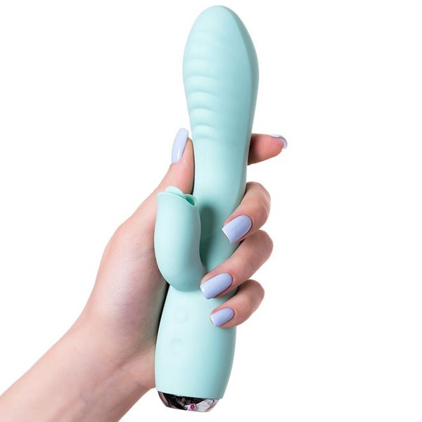 JOS MİLO Klitoral Uyarıcı ve Dilli Vibratör, 20 Cm