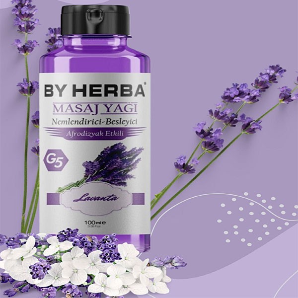 Lavanta Esanslı Masaj Yağı - 100 ml