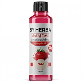 Çilek Aromalı Masaj Yağı - 100 ml