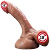 Süper Yumuşak Simüle Edilmiş Yapay Penis - 18,5 Cm