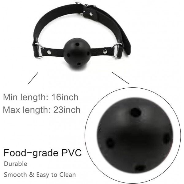 BDSM Kiti - 7 Parça Deri Esaret Seti