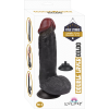 Ultra Yumuşak Çift Katmanlı,Bükülebilir Zenci Penis - 21 Cm